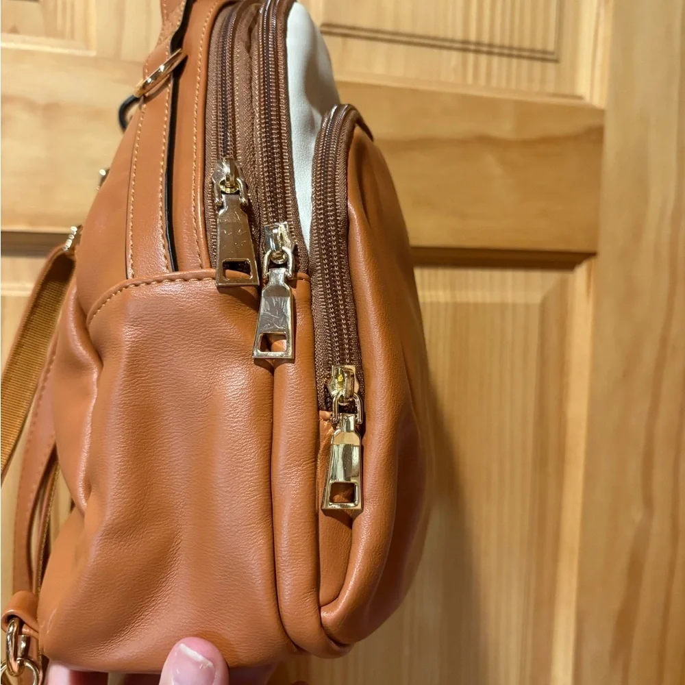 CLUCI Small Backpack Purse Vegan Leather Shoulder Bags travel mini women’s